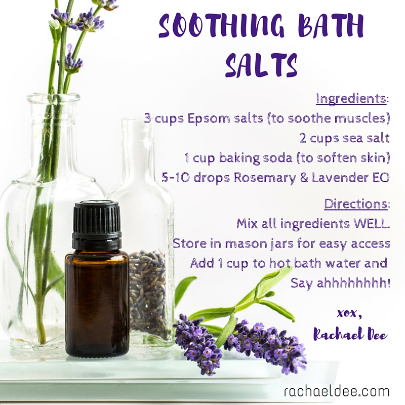 bath salt directions