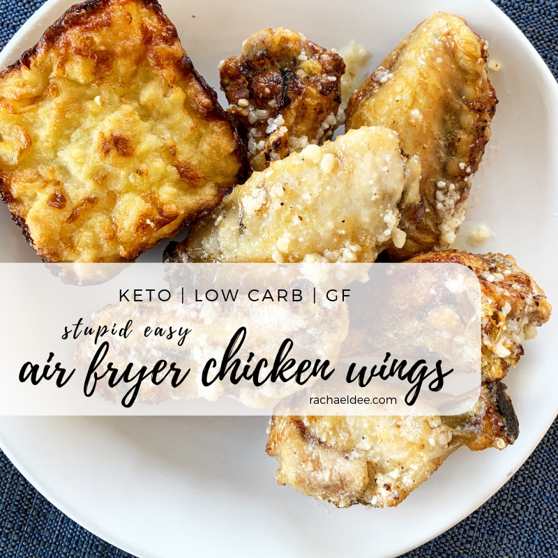 Air Fryer Chicken Wings Rachael Dee Ketogenic