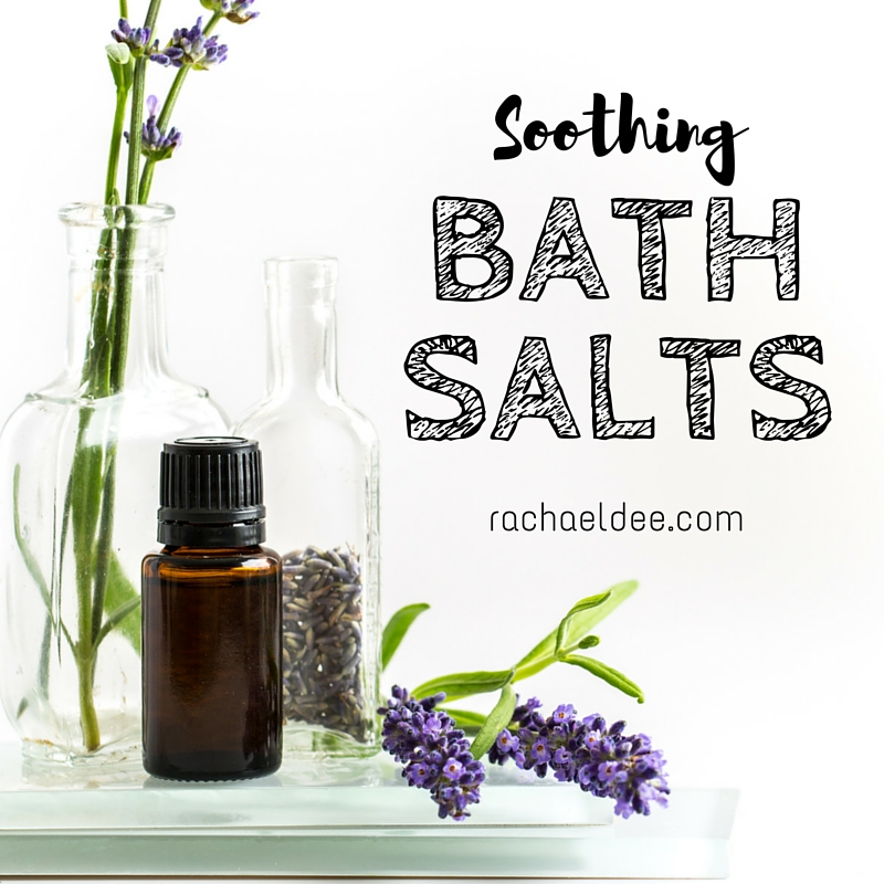 ESSENTIAL OIL DIY: Soothing Bath Salts