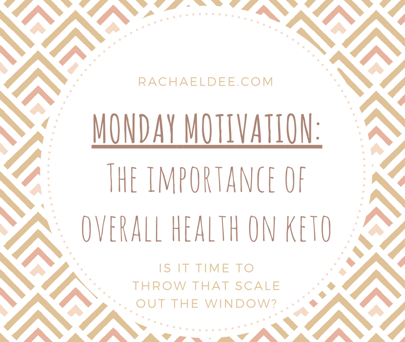 Monday Motivation! Why should we focus on our overall health and not just weight loss?