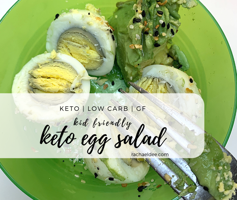 Kid Friendly KETO Egg Salad