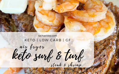 Keto Surf & Turf: Steak and Shrimp