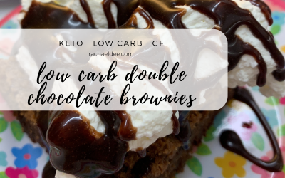 Low Carb Double Chocolate Brownie