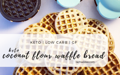 Keto Coconut Flour Waffle Bread